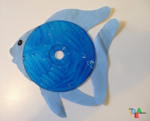 LAVORI CREATIVI  CON CD  Cd-pesce-300x242