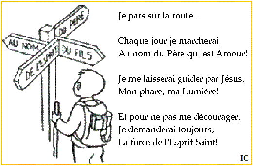 Prière du signe de la croix. Bapteme36