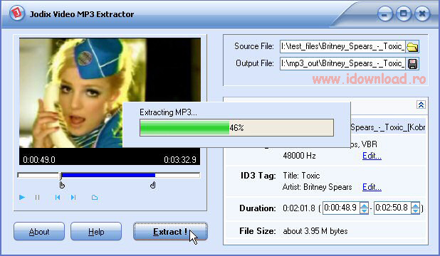 Free Video MP3 Extractor Freevideomp3extractor