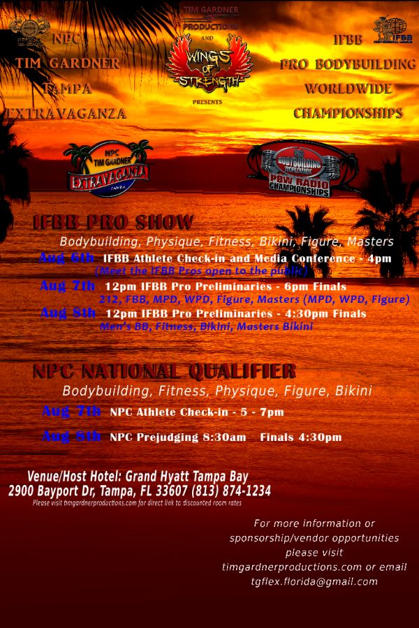 PBW Tampa Pro 2015!! Flyer