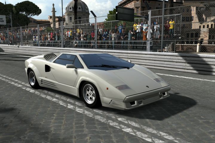 4ª Carrera Campeonato Europeo de los 80, Lamborghini Countach 25th anniversary '88 711