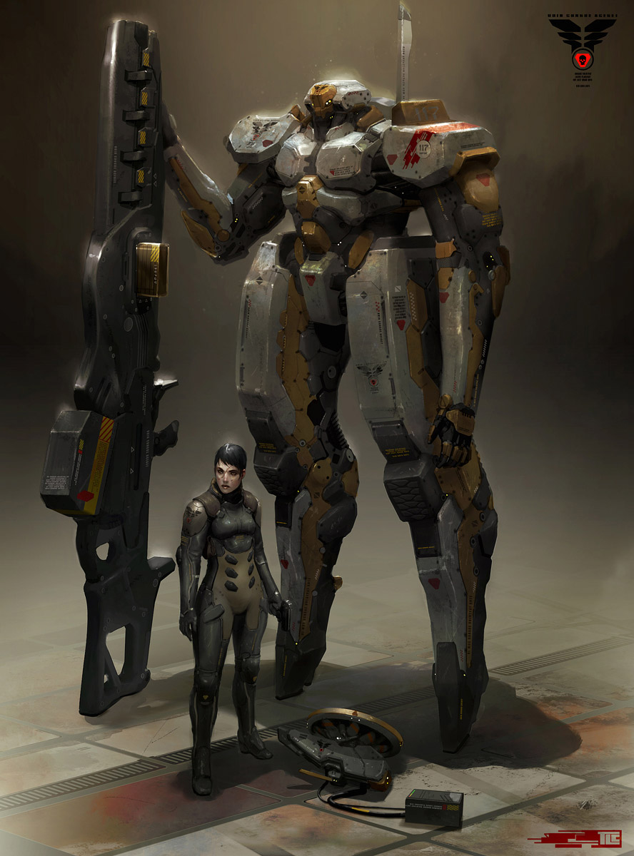 Robot companions and Battle suits Trevor_03