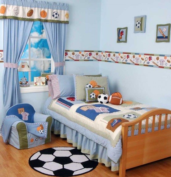  ******♥ ♥ ♥ ديكورات غرف نوم أطفال أولاد ♥ ♥ ♥ **** Cool-Kids-bedroom-theme-ideas-12-554x574