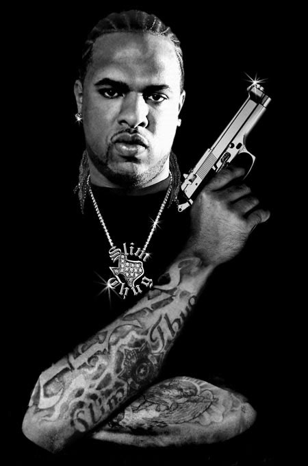 صور تصميم تواقيع للشباب  Slim-Thug-Rapper-Gun