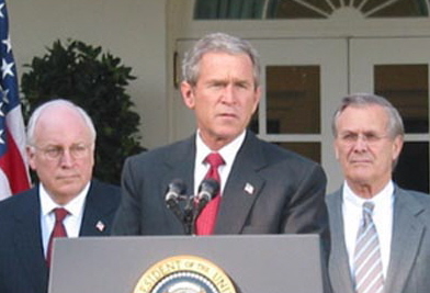 If I believed in hell this is who would be there, who is in yours? Bush-administration