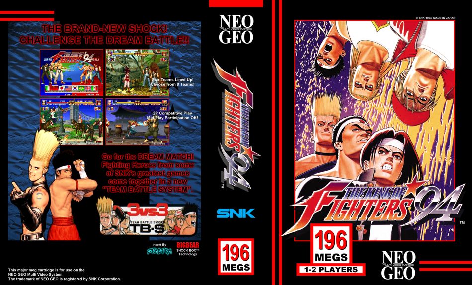 Os 20 anos de The King of Fighter Kingoffighters94SP