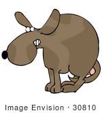 Katolick tdenk MCM Svtlo - Strnka 5 30810-clip-art-graphic-of-a-scared-dog-cowering-with-his-legs-tucked-between-his-hind-legs-guarding-his-balls-by-djart