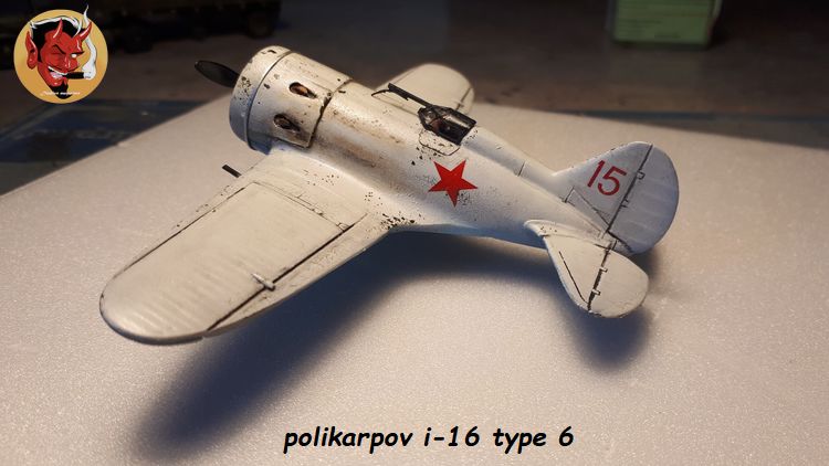 [Amodel] Polykarpov i-16 type 6/  20190813185132