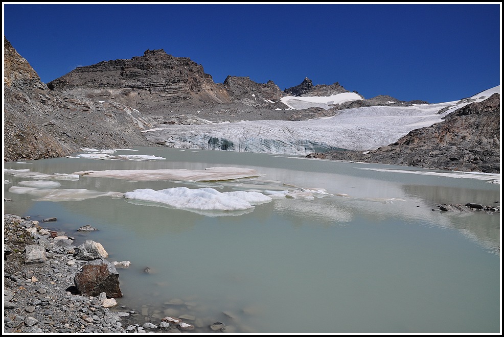 glacier et lac du grand mean Evettesgrdmean310