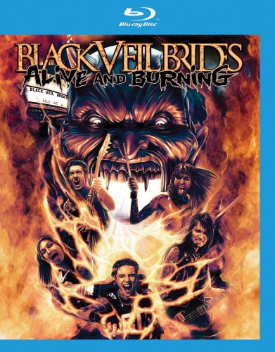 Black Veil Brides - Alive And Burning (2015) Blu-Ray 1080p B