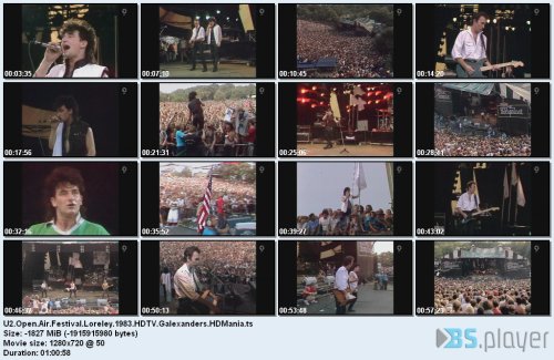 U2 - Open Air Festival Loreley 1983 (2017) HDTV U2openairfestivalloreley1983hdtvgalexanders