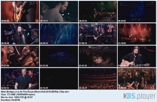 Alter Bridge - Live At The Royal Albert Hall (2018) BDRip 720p Alterbridgeliveattheroyalalberthall2018bdrip