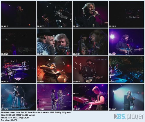 The Bee Gees - One For All Tour 1989 (2018) BDRip 720p Thebeegeesoneforalltourliveinaustralia1989bdrip