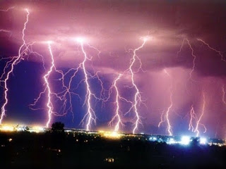 الصيحة - الهدة - سقوط نجم اوكويكب Lightening