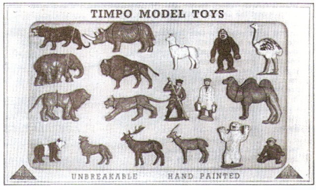 The Timpo animals in my zoo Timpo_Toys_Zoo_Set_1