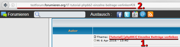 Tuto* - [Tutorial] [phpBB2] Einzelne Beiträge verlinken TUT_BB2_Beitraege_verlinken_02