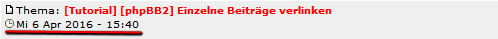 beiträge - [Tutorial] [phpBB2] Einzelne Beiträge verlinken TUT_BB2_Beitraege_verlinken_04