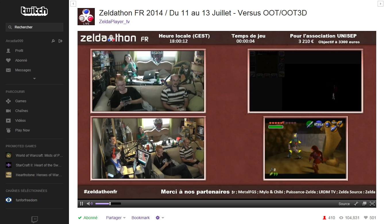 ZeldathonFR is Back in 2014 Fr7YC