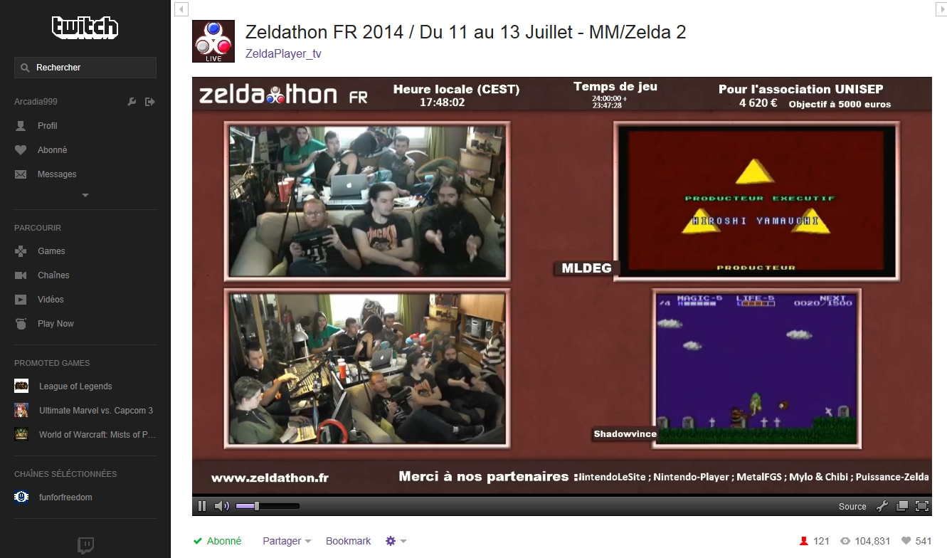 ZeldathonFR is Back in 2014 XLNhn0uM