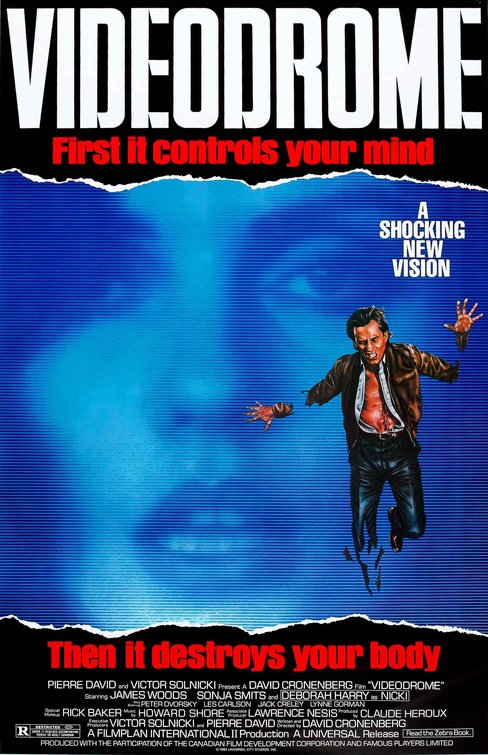 Peliculas poco conocidas de ciencia ficción Videodrome