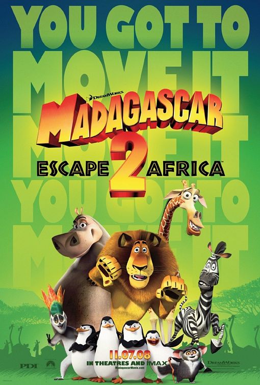 USA Box Office لهذا الاسبوع واحتلال مفاجئ لفيلم Madagascar: Escape 2 Africa المركز الاول-November 2008- تبا للمستحيل Madagascar_two