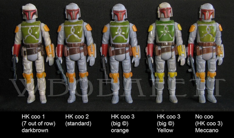 Boba Fett Loose variant – In depth discussion about discoloration and yellowing Bobafe12