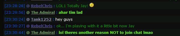 There are 101 good reasons to join the live chat - Lol_ch10