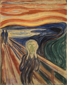 Bataille absurde : de l’angoisse au rire 1024px-Edvard_Munch_-_The_Scream_-_Google_Art_Project-237x300