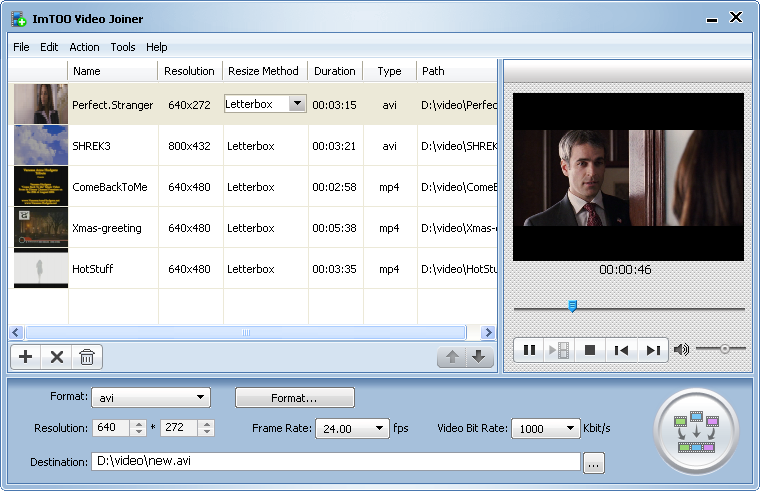 برنامج دمج الفيديو ImTOO Video Joiner 1.0.32.1121 Video-joiner