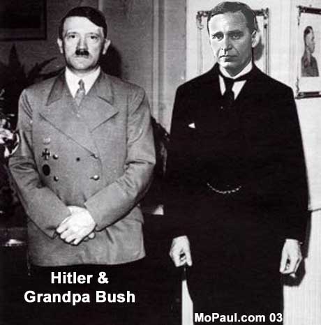 Little guy syndrome Hitler_bush