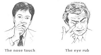 6. Hand to face gestures  8-50-12