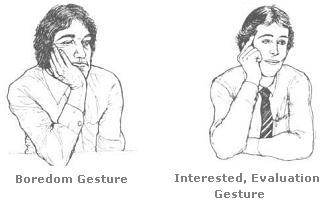 6. Hand to face gestures  8-54-12