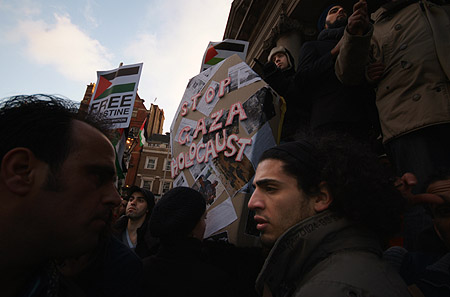 Solidarity with Palestine Protest, Israeli Embassy - Pictures 416231