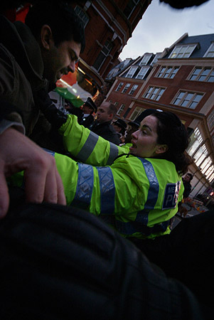 Solidarity with Palestine Protest, Israeli Embassy - Pictures 416233