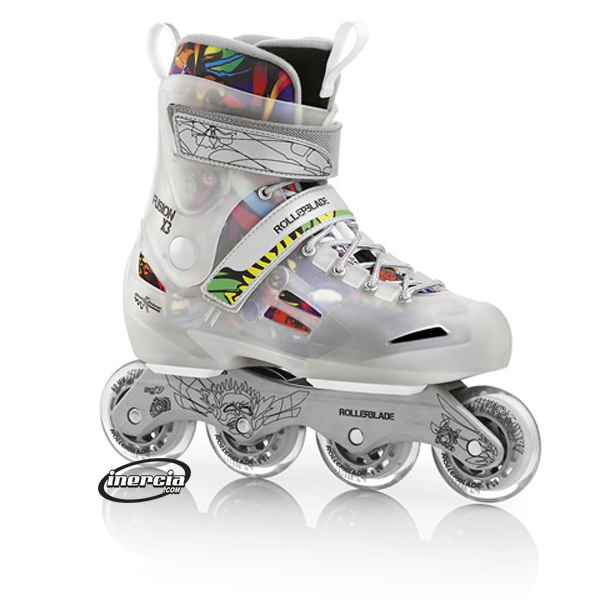 Patines agresivos con piel vaquera, QUE GUAPOS!!! RB-X3SILVERTRANS