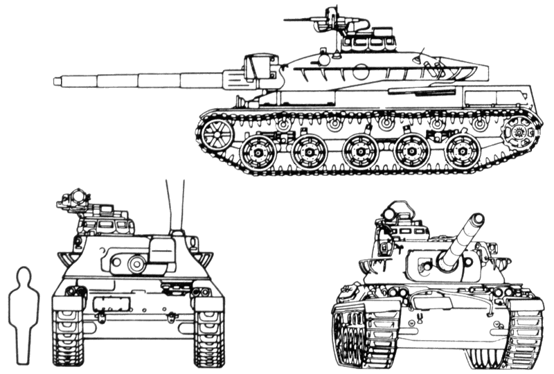 الدبابة الفرنسية AMX-30 AMX-30