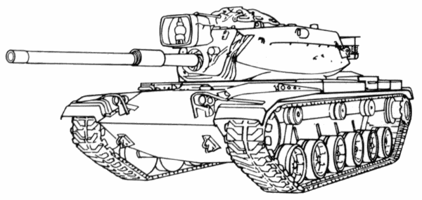 carro armato m 60 M60A1