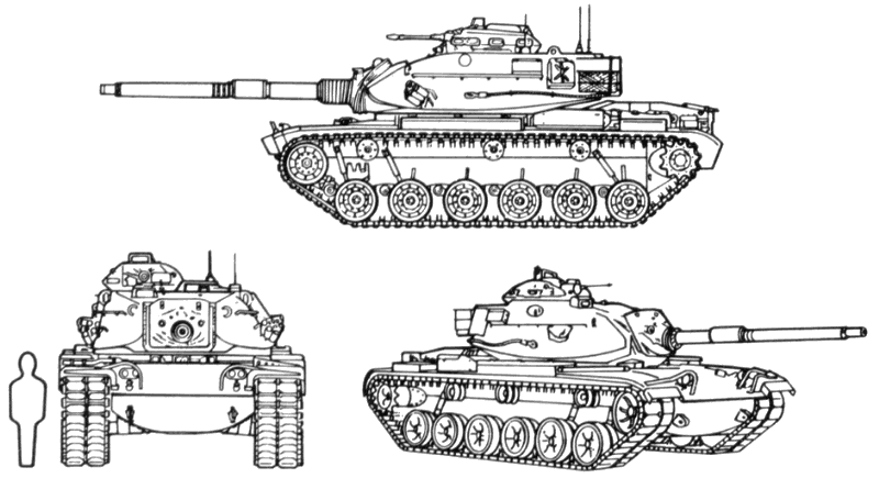 عائلة الدبابه M60 الامريكيه العريقه  M60A3