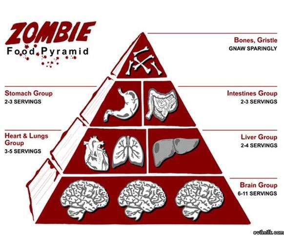 BEST CHRISTMAS PRESENT EVER Zombiefoodpyramid