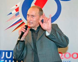 ANTY NWO & ANTY NEW AGE & Hybrydy Nephilim Putin-satanic-hand-sign
