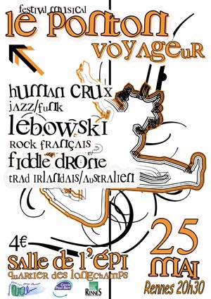 festival Le ponton voyageur  Rennes (35) le 25 mai Lebowski.32096