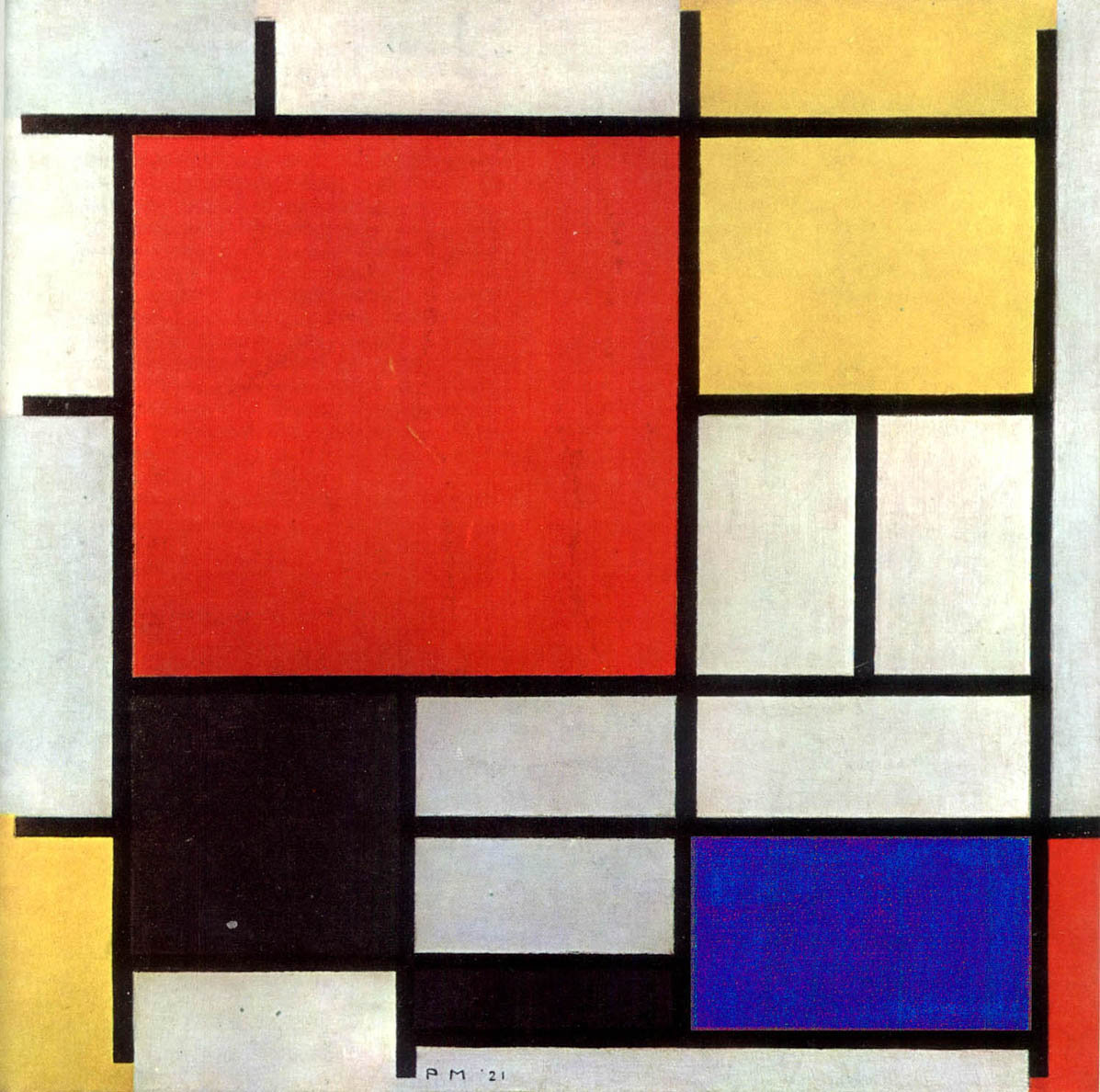 atividade de felipe Composition-with-red-yellow-blue-and-black