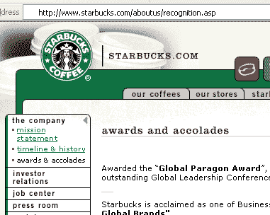 star bucks   Starbucks-awards