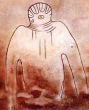 Les peintures rupestres du Tassili, dans le Sahara algérien Tassili