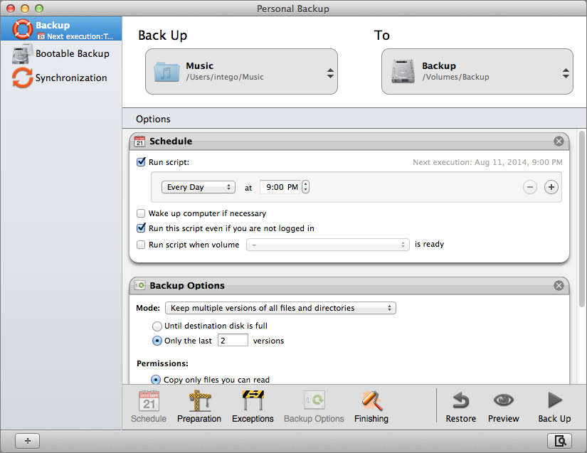 Intego Personal Backup (X9 10.9.4) A Mac OS X Sierra Gratis Descargar Sendspace Personal-backup