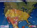 National Heat Index Map