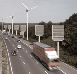 Modification artificielle du climat : la géo-ingéniérie  Imeche_artificial_trees_on_motorway
