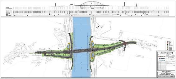 Canal Albert (Albertkanaal) Hasselt-Riemst - Fietssnelweg F072 Plannen-nieuwe-brug-tervant-bekend