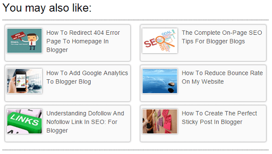 مواضيع ست خانات Related Posts Widget for Blogger with Thumbnails Related-Posts-Widget