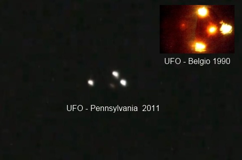 UFO avvistato e ripreso in Pennsylvania  Pensilvenia